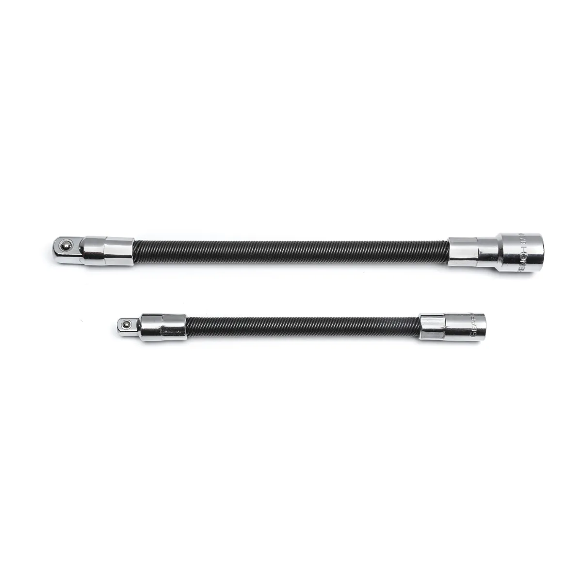 GearWrench 2 Piece 1/4 Inch & 3/8 Inch Drive Flex Extension Set 6 Inch & 8 Inch