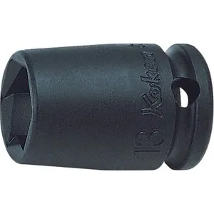 Ko-ken USA 135E-60B 1/4 Hex Dr. Adaptor 1/2 Square Length 60mm Ball type