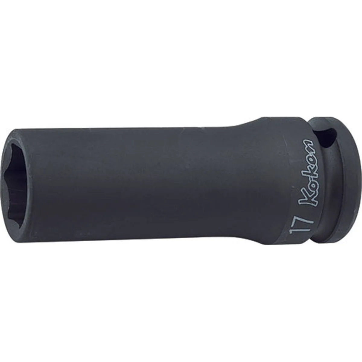 Ko-ken USA 14300A-1.1/2 1/2 Sq. Dr. Socket 1.1/2 6 point Length 85mm