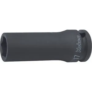 Ko-ken USA 14300A-1.1/8 1/2 Sq. Dr. Socket 1.1/8 6 point Length 85mm