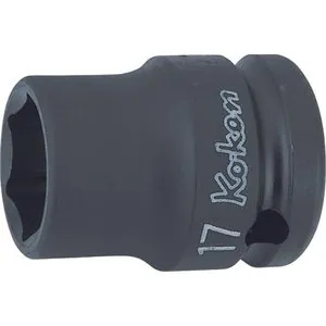 Ko-ken USA 14401M-24 1/2 Sq. Dr. Socket 24mm 6 point Length 38mm Thin walled