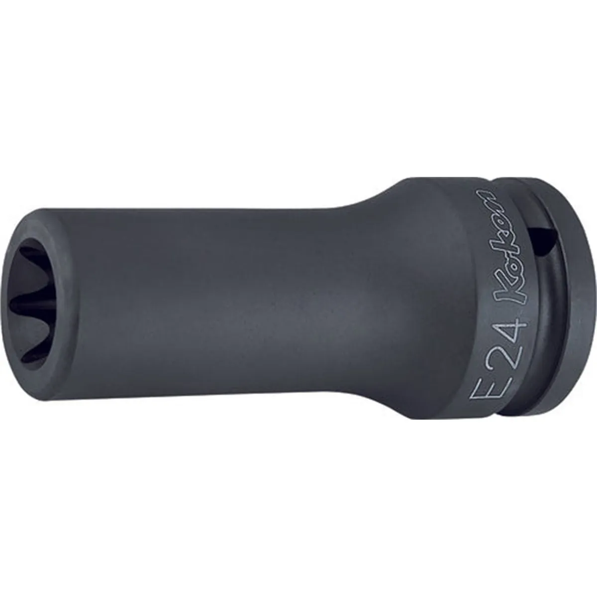 Ko-ken USA 16325-E22 3/4 Sq. Dr. Impact Deep TORX E22 Socket - Length 100mm