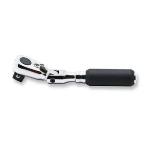 Ko-ken USA 1/4" Body 3/8" Sq. Dr. Ratchet Handle 72 teeth Flexible Head Length 114mm Z-series
