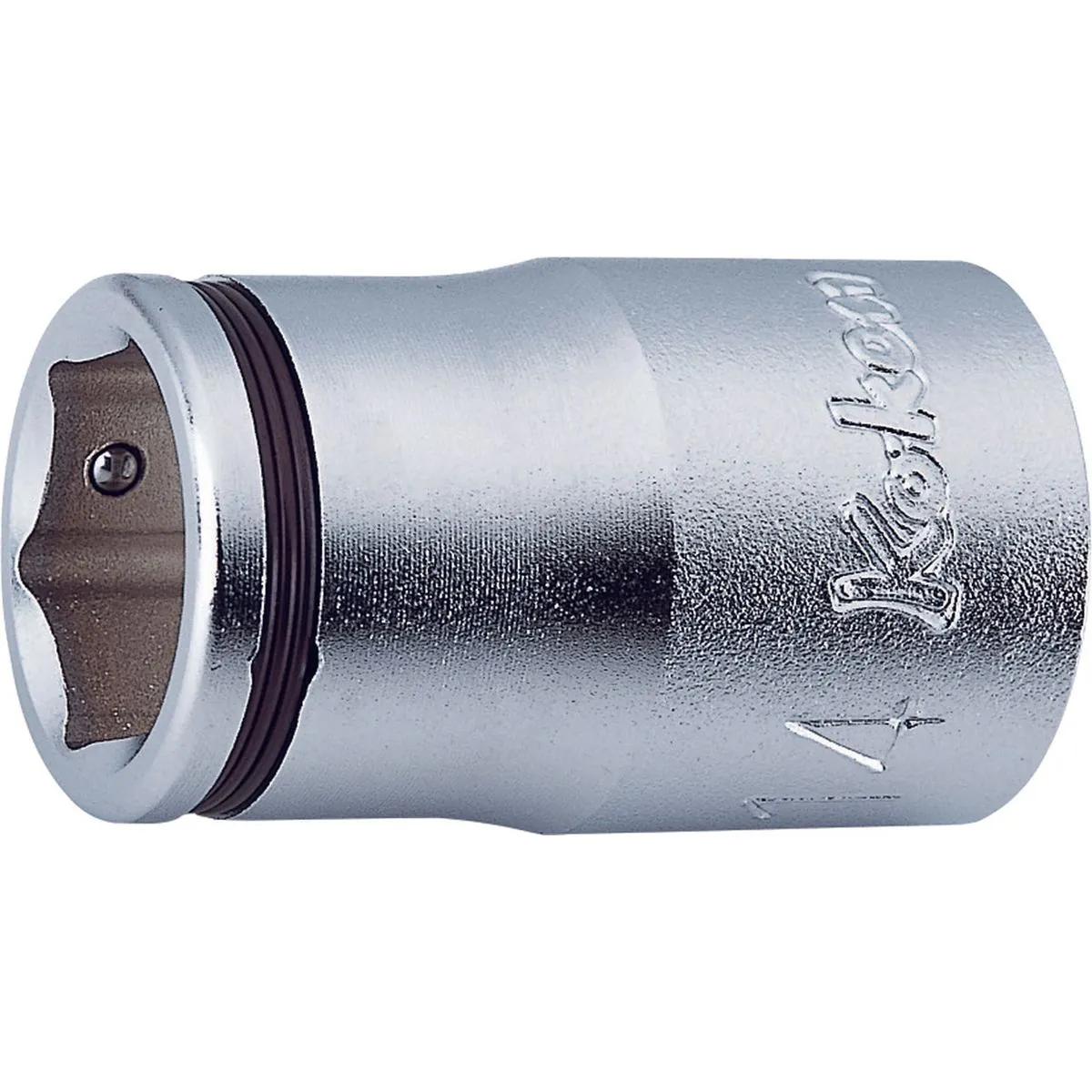Ko-ken USA 4450M-18 1/2 Sq. Dr. Socket 18mm Nut Grip Length 36mm