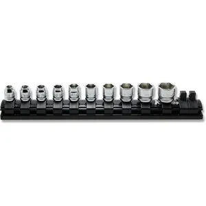 Ko-ken USA RS2400AZ/10 1/4" Square Drive 6-Point SAE Z-Series 10 Piece Socket Set