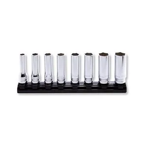 Ko-ken USA RS3300MZ/8 8 Piece 3/8 Sq. Dr. Z-Series 6 Point Deep Metric Socket set 8-19mm