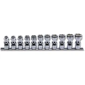 Ko-ken USA 3/8 Sq. Dr. Universal NUT GRIP Socket set 8mm-19mm - 11 pieces