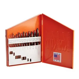 KnKut KnKut 13 Piece Mechanics Length Step Point Drill Bit Set 1/16"-1/4" by 64ths