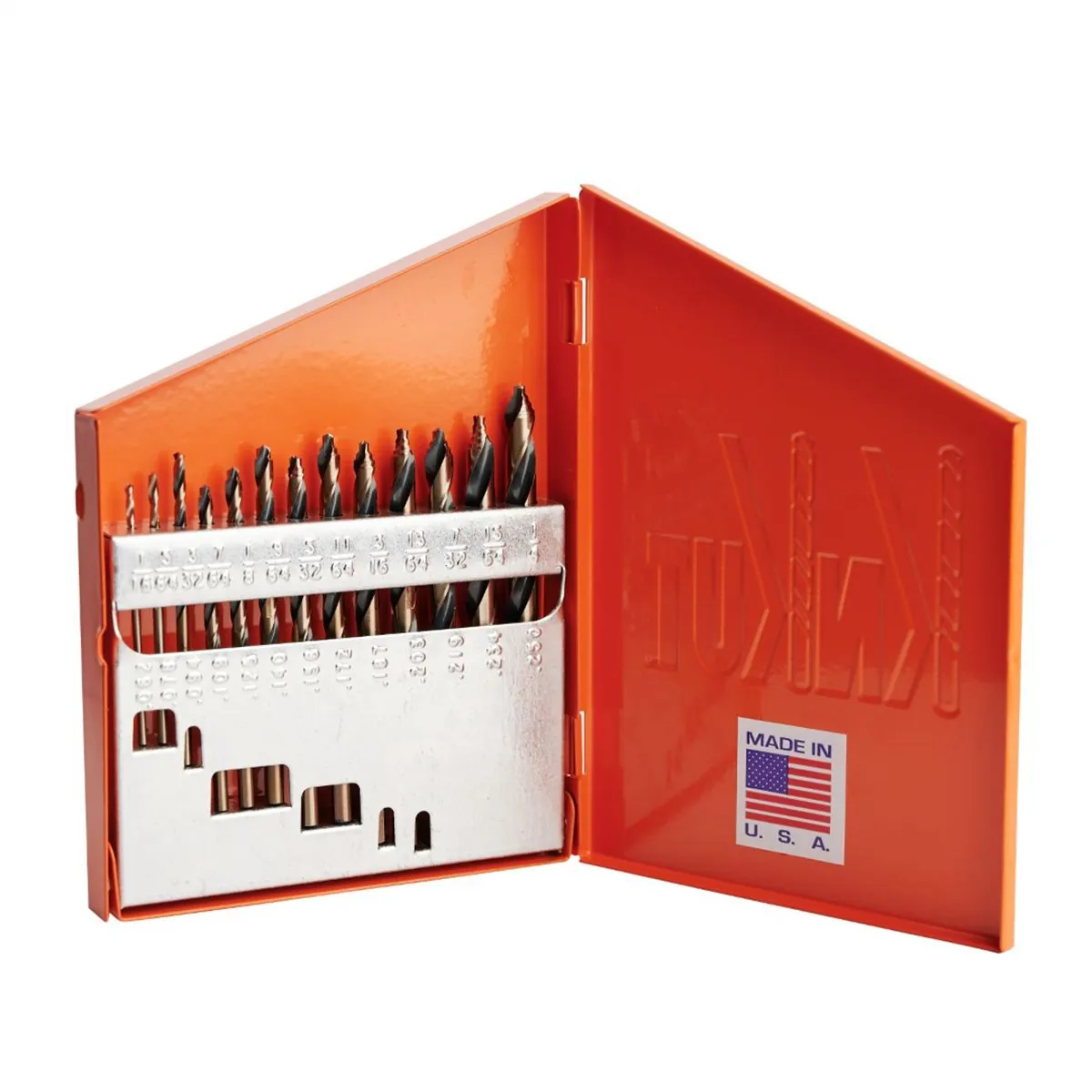 KnKut KnKut 13 Piece Mechanics Length Step Point Drill Bit Set 1/16"-1/4" by 64ths