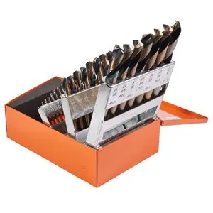 KnKut KnKut 29 Piece Short Stubby Length Drill Bit Set 1/16"-1/2" by 64ths