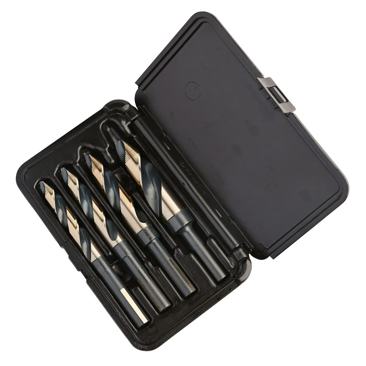 KnKut KnKut 4 Piece Step Point 1/2" Reduced Shank Drill Bit Set 9/16 - 5/8 - 3/4 - 1"