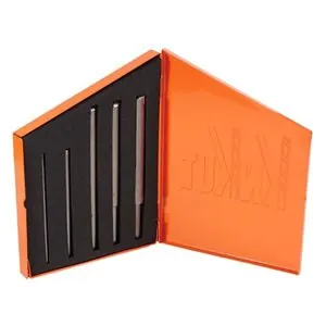 KnKut KnKut 5 Piece Carbide Tipped Hard Steel LEFT HAND Drill Bit Set