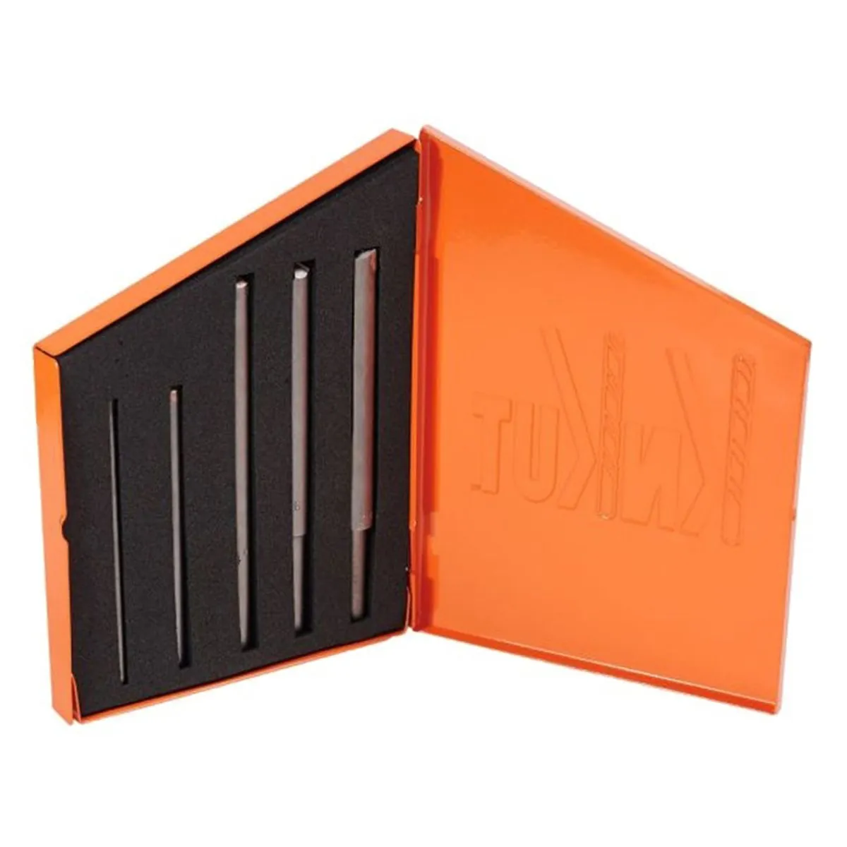 KnKut KnKut 5 Piece Carbide Tipped Hard Steel LEFT HAND Drill Bit Set