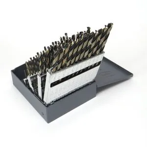KnKut KnKut 60 Piece Jobber Length Drill Bit Set Numbers 1-60