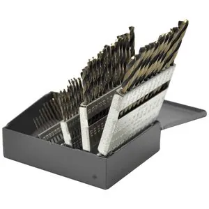 KnKut KnKut 60 Piece Short Stubby Length Drill Bit Set Numbers 1-60