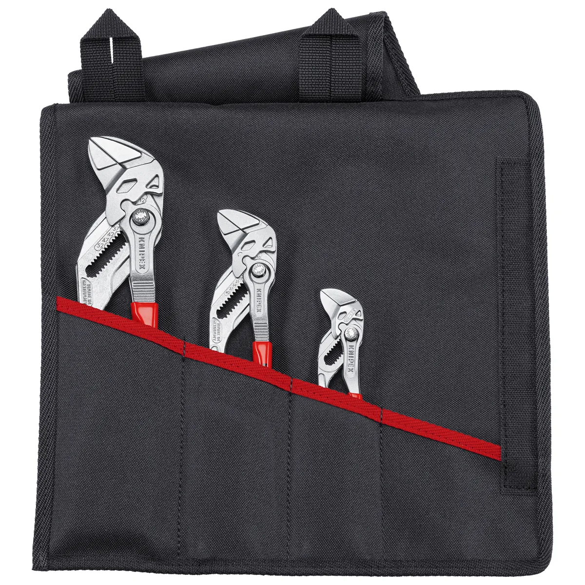 KNIPEX 3 Pc Pliers Wrench Set in Tool Roll