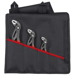 KNIPEX 3 Pc Cobra&reg; Set in Tool Roll