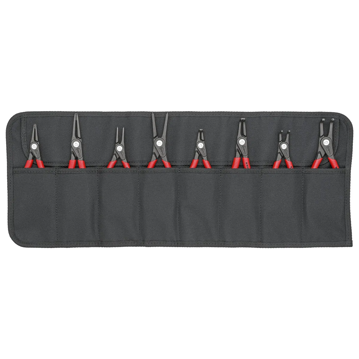 KNIPEX 8 Pc. Precision Circlip Pliers Set