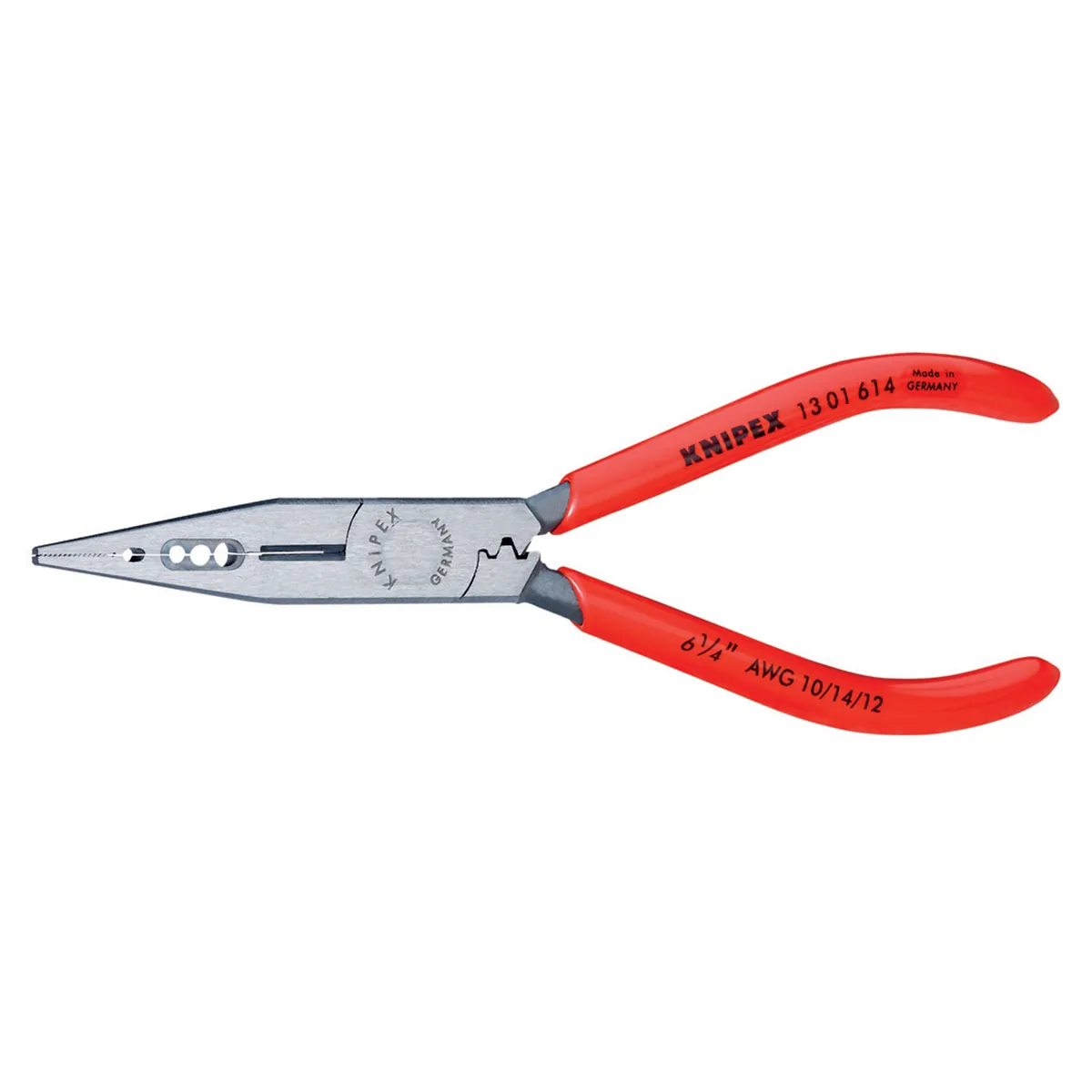 KNIPEX 6 1/4" Electricians Pliers 10, 12, 14