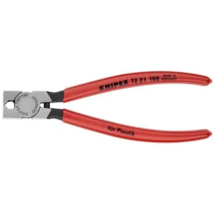 KNIPEX Diagonal Pliers for Flush Cutting Plastics 85&deg; Angled 6 1/4 Inch