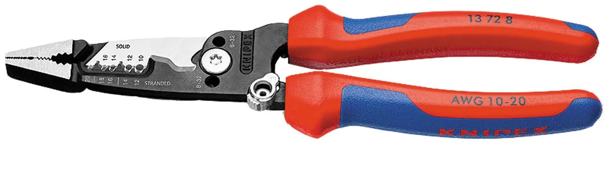 8" Forged Wire Stripper 20-10 AWG