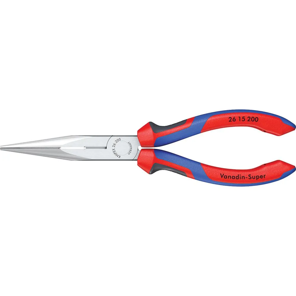 8" Long Nose Pliers with Cutter