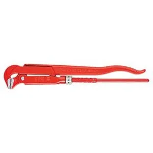 Swedish Pattern Pipe Wrench 90Deg Jaw, 17" Length