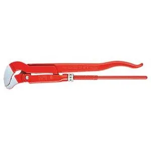 Pipe Wrench Slim S-Type Serrated Jaw, 13" Length