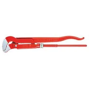 Pipe Wrench Slim S-Type Serrated Jaw, 17" Length