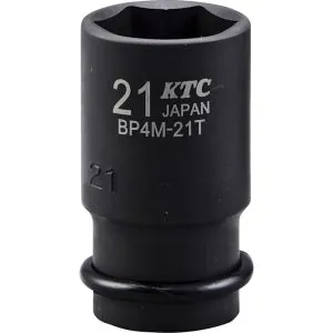 1/2"sq. Impact Socket (Semi Deep) With Pin&Ring 21mm