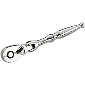 1/4"sq. FLEX RATCHET HANDLE 125mm Long