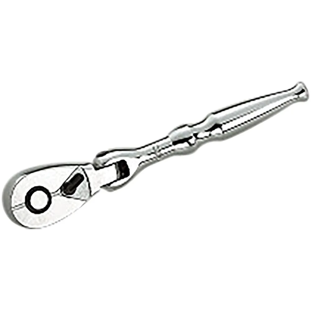 1/4"sq. FLEX RATCHET HANDLE 125mm Long
