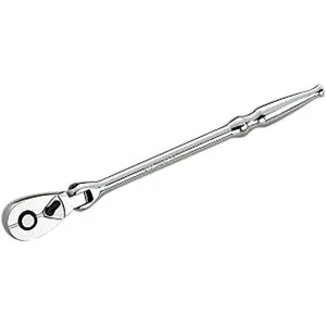 1/4"sq. RATCHET HANDLE (LONG FLEXIBLE) 190mm Long