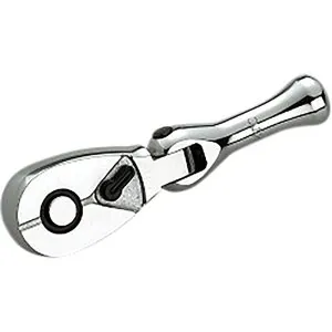 1/4"sq. RATCHET HANDLE (SHORT FLEXIBLE) 80mm Long