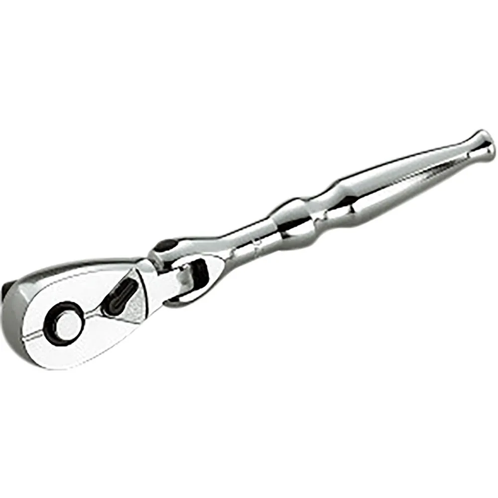 3/8"sq. COMPACT FLEX SHORT RATCHET HANDLE 125mm Long
