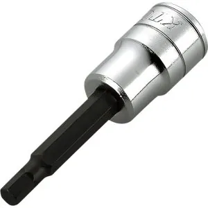 3/8"sq. Hex. Bit Socket 6 mm