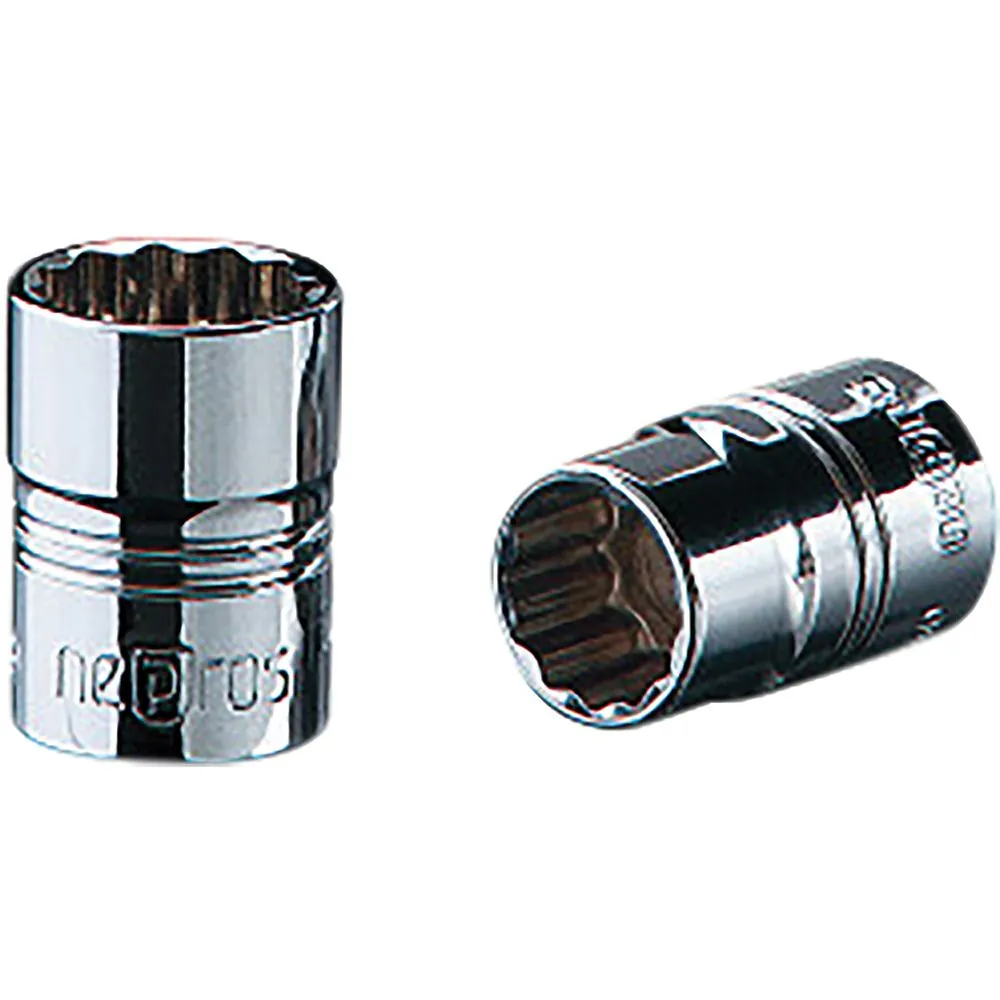 Socket 1/4" Drive Metric Standard 12 pt 10mm