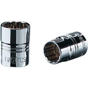 Socket 1/4" Drive Metric Standard 12 pt 12mm
