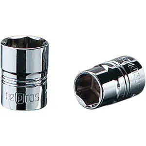 Socket 1/4" Drive Metric Standard 6 pt 13mm