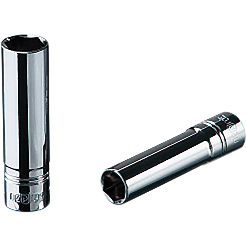 Socket 1/4" Drive Metric Deep 6 pt 13mm