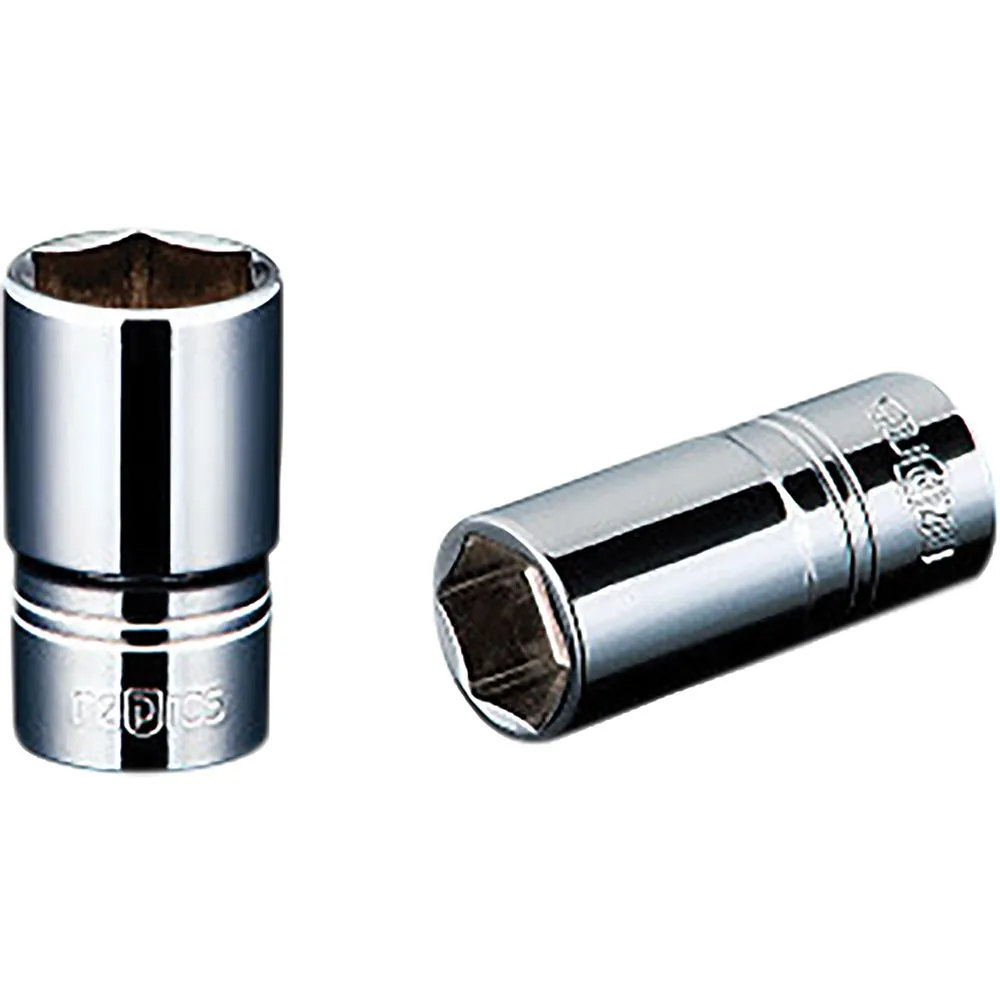 Socket 1/4" Drive Metric Semi-Deep 6 pt 8mm