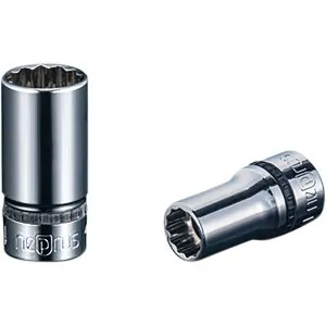 Socket 3/8" Drive Metric Semi-Deep 12 pt 10mm