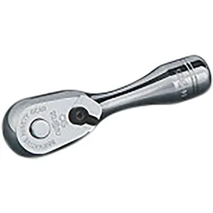 Ratchet 3/8" Compact Head Short 90 Tooth