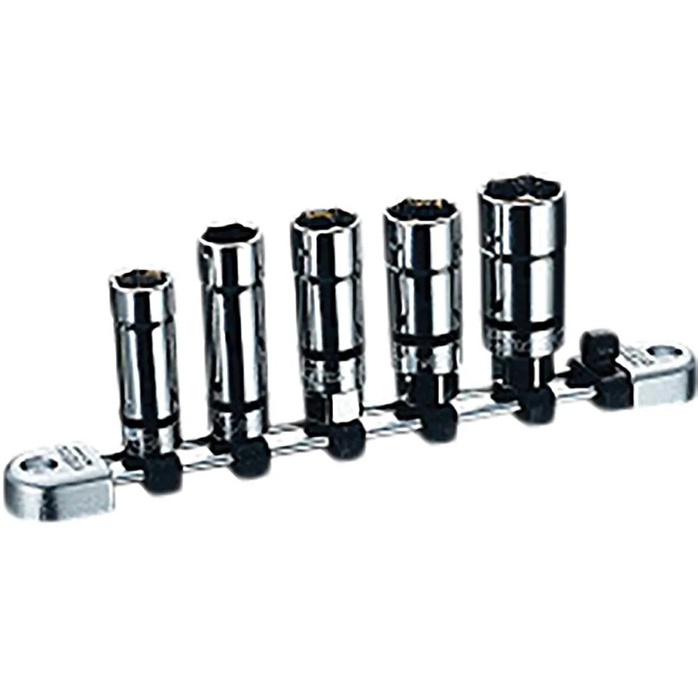 Socket Set 3/8" Drive Spark Plug 5 pc