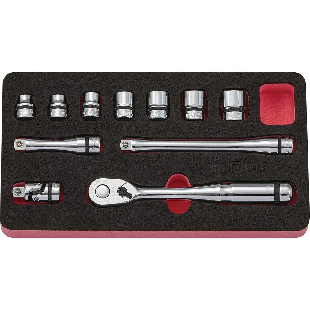 Socket Set 3/8" Drive 11 pc