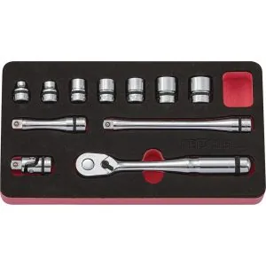 Socket Set 3/8" Drive 11 pc
