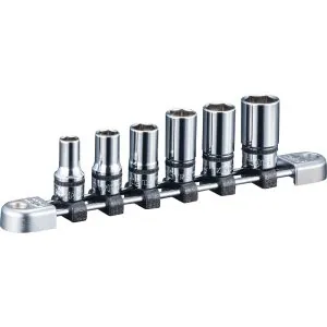 Socket Set 3/8" Drive Semi-Deep 6 pc