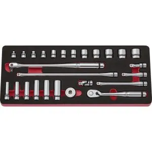 Socket Set 3/8" Drive 26 pc