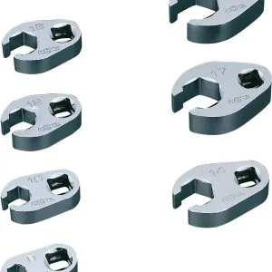 Wrench Set 3/8" Crow Foot 7 pc