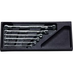 Wrench Set Flat Box End 6 pc